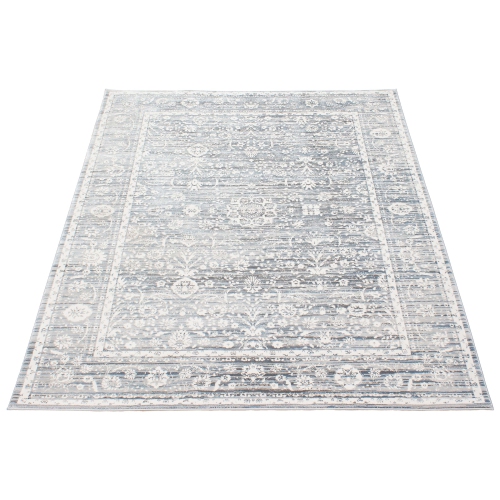 Layla Grey Polypropylene Rug 5'3" x 7'3"