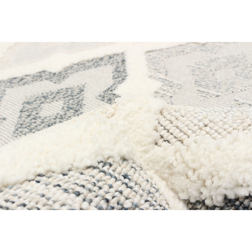 Nola Light Blue Rug 6'7" x 9'6"