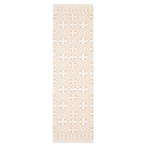 ALFRESCO DECOR  Hampshire Taupe Polypropylene Rug 2'6" X 12'0"