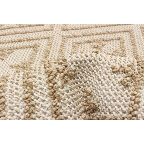 Hampshire Taupe Polypropylene Rug 2'6" x 12'0"