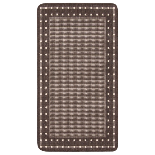 Nadia Chocolate Polypropylene Rug 2'2" x 3'11"