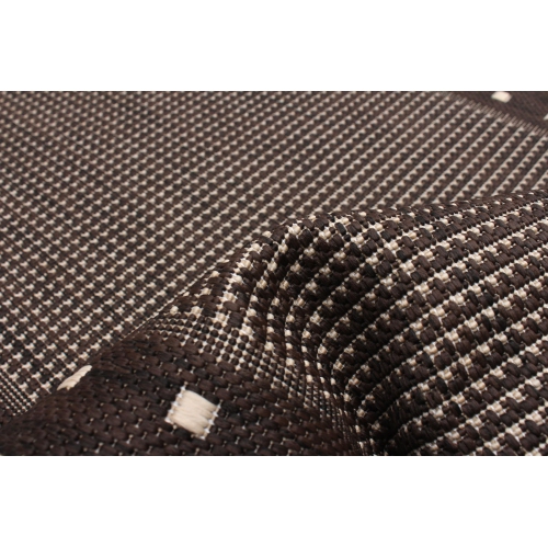 Nadia Chocolate Polypropylene Rug 2'2" x 3'11"