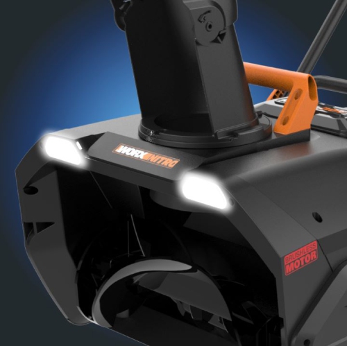 WORX – Souffleuse à neige sans fil PowerShare de 20 po de Nitro 40 V avec moteur sans balais