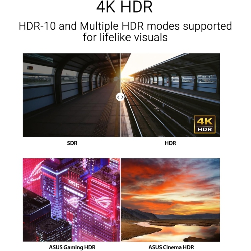 ASUS VY27UQ 27" 4K HDR Monitor