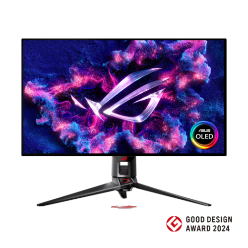 ASUS ROG Swift OLED PG32UCDP 32" 4K Gaming Monitor – 240Hz, 480Hz, 0.03ms Response, HDR10, 99% DCI-P3, USB-C (90W PD), G-SYNC & FreeSync Premium Pro