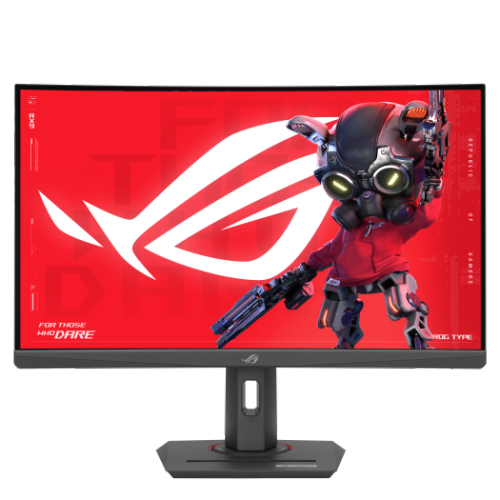 ASUS ROG Strix XG27WCMS 27" QHD Curved Gaming Monitor – 280Hz, 1ms GTG, HDR10, USB-C, FreeSync Premium, ELMB Sync, DisplayHDR 400