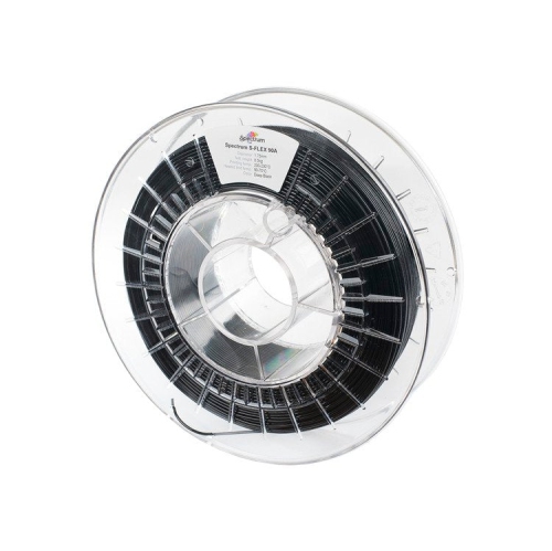 Noir profond - Filament S-Flex 90&nbsp;A Spectrum de 1,75&nbsp;mm - 0,5&nbsp;kg