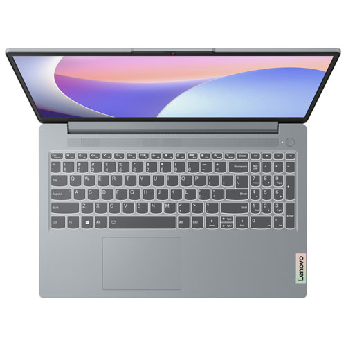 Portable de 15,6 po IdeaPad Slim 3i de Lenovo - Gris arctique (Core i7-1355U d'Intel/RAM 16 Go/SSD 512 Go/Windows 11)