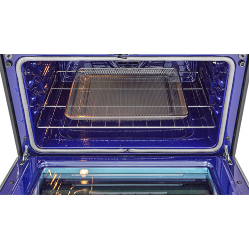 LG 30" 7.3 Cu. Ft. Double Oven 5-Element Freestanding Electric Range (LDEL7324SE) - Stainless Steel