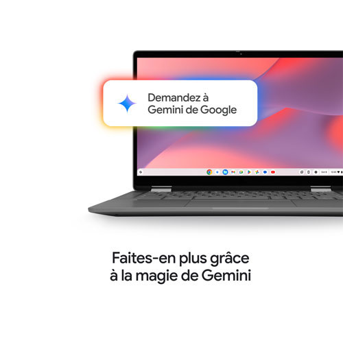 Chromebook de 12,2 po IdeaPad Flex 3i de Lenovo avec 3 mois de forfait Google AI Pro - Bleu