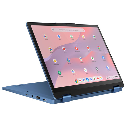 Chromebook de 12,2 po IdeaPad Flex 3i de Lenovo avec 3 mois de forfait Google AI Pro - Bleu
