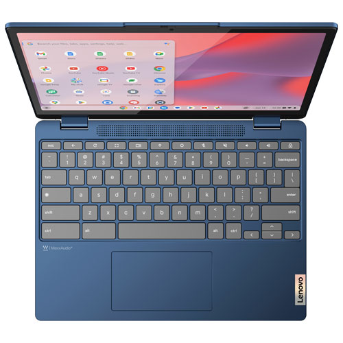 Chromebook de 12,2 po IdeaPad Flex 3i de Lenovo avec 3 mois de forfait Google AI Pro - Bleu