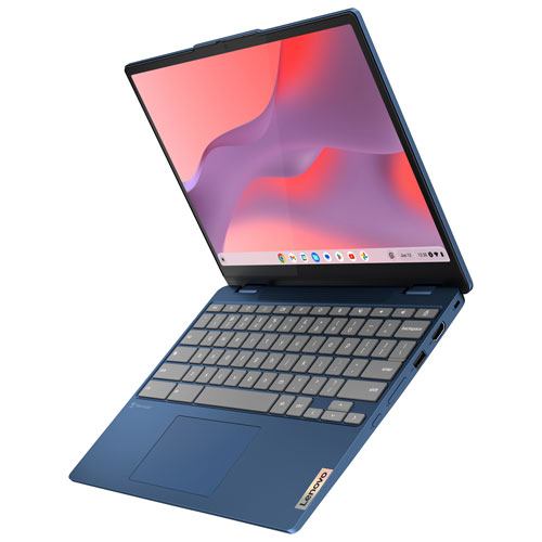 Chromebook de 12,2 po IdeaPad Flex 3i de Lenovo avec 3 mois de forfait Google AI Pro - Bleu