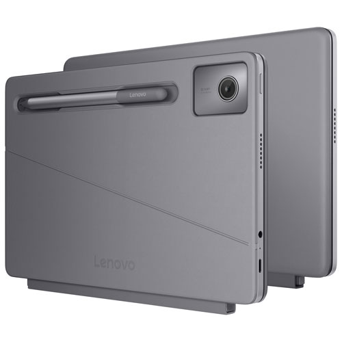 Chromebook amovible de 11 po Duet de Lenovo avec 3 mois de forfait Google AI Pro, clavier et stylet (Kompanio 838 de MediaTek/eMMC 128 Go/RAM 8 Go)