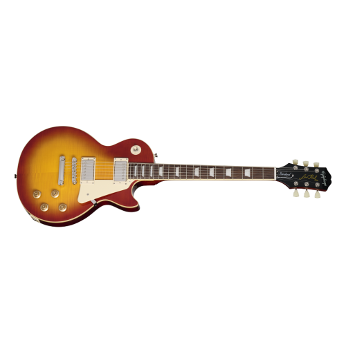 Epiphone Les Paul Standard 50s Figured Electric Guitar with Gigbag - Washed Cherry Sunburst