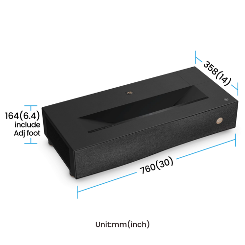 Projecteur de jeu et de films laser DLP HDR 4K RVB V5010i de BenQ - Noir -