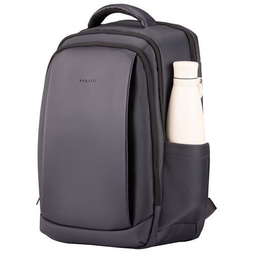 Bugatti Adrian 15.6" Laptop Commuter Backpack - Charcoal