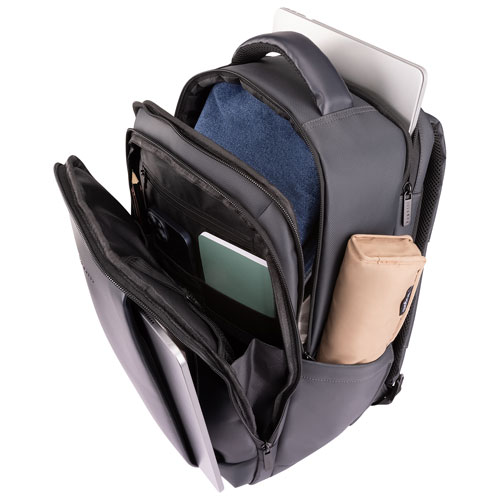 Bugatti Adrian 15.6" Laptop Commuter Backpack - Charcoal