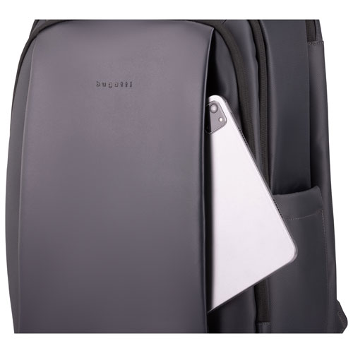 Bugatti Adrian 15.6" Laptop Commuter Backpack - Charcoal
