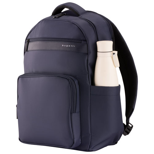 Bugatti Cooper 15.6" Laptop Commuter Backpack - Navy