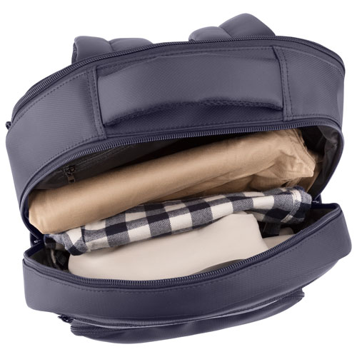 Bugatti Cooper 15.6" Laptop Commuter Backpack - Navy