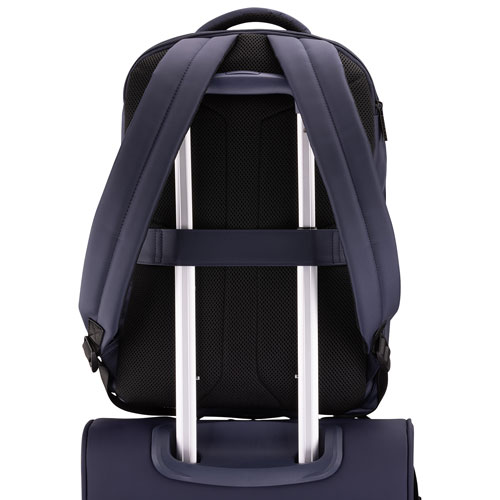 Bugatti Cooper 15.6" Laptop Commuter Backpack - Navy