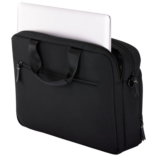 Bugatti Reborn 15.6" Laptop Briefcase - Black