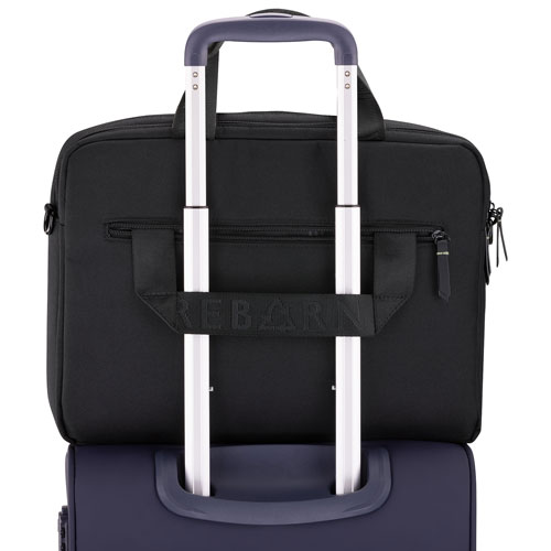 Bugatti Reborn 15.6" Laptop Briefcase - Black