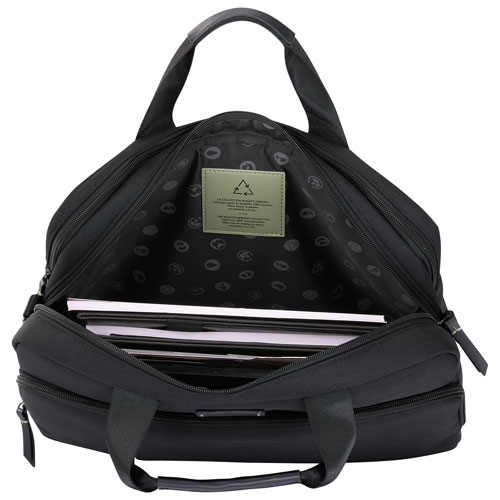Bugatti Reborn 15.6" Laptop Briefcase - Black
