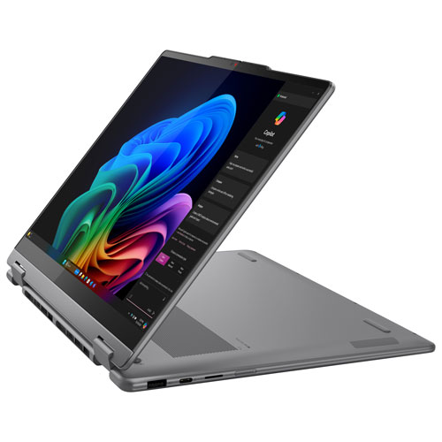 Lenovo Yoga 7 14" Touchscreen 2-in-1 Copilot+ PC Laptop - Luna Grey