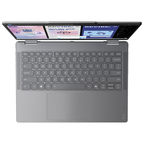 Lenovo Yoga 7 14" Touchscreen 2-in-1 Copilot+ PC Laptop - Luna Grey