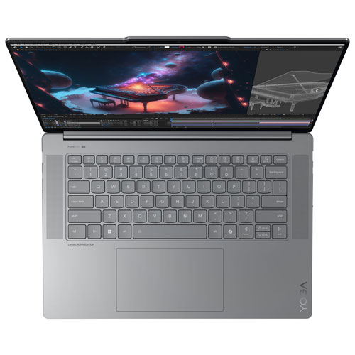 Lenovo Yoga Slim 7i 15.3" Touchscreen Laptop - Luna Grey (Intel Core Ultra 7 258V/32GB RAM/1TB SSD)