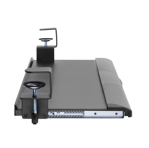 Uplite Adjustable C-Clamp Keyboard Tray Under Desk, Pull Out Keyboard & Mouse Tray
