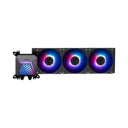 MSI MAG CORELIQUID A15 360 - Refroidisseur liquide de processeur ARGB tout-en-un - Radiateur 360&nbsp;mm - Compatible LGA 1851 - Ventilateurs à