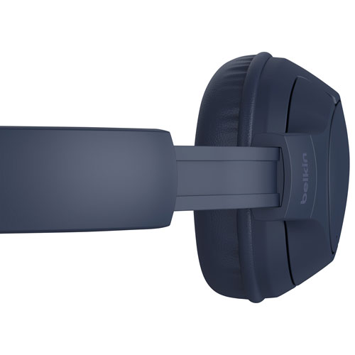 Casque d'écoute 100 % sans fil à isolation sonore SoundForm Surround de Belkin - Noir