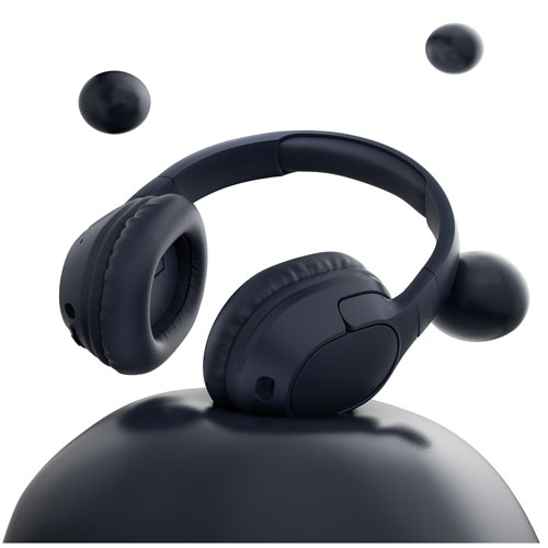 Casque d'écoute 100 % sans fil à isolation sonore SoundForm Surround de Belkin - Noir