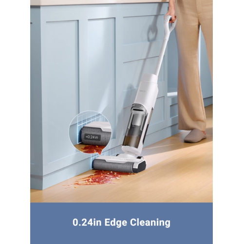 Dreame K10 Wet/Dry Cordless Vacuum Mop with Self-Washing, 8.38 lbs Lightweight Floor Washer, 30 min Runtime, Edge Cleaning Great for Hardfloor,