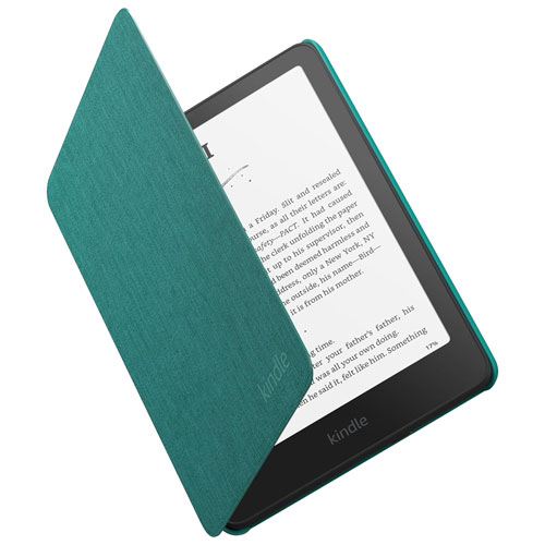 Étui en tissu pour Kindle Paperwhite d'Amazon - Jade