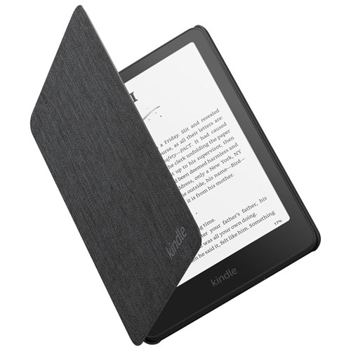Étui en tissu pour Kindle Paperwhite d'Amazon - Noir
