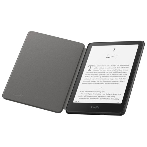 Étui en tissu pour Kindle Paperwhite d'Amazon - Noir