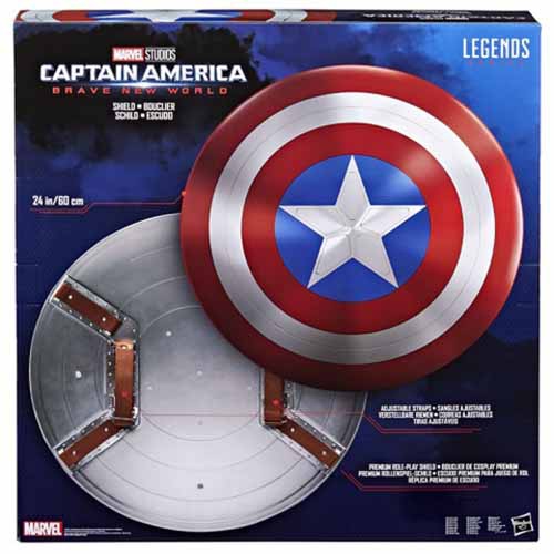 Réplique de Brave New World de la collection Gear Life Size de Marvel Legends - Bouclier de Capitaine America