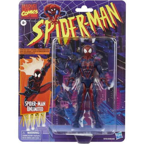 Marvel Legends Retro 6 Inch Action Figure Spider-Man Wave 5 - Spider-Man Unlimited