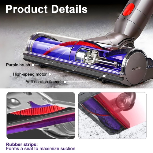 Motorhead for Compatible V7 V8 V10 V11 V15 Cyclone Cordless vacuum Cleaner