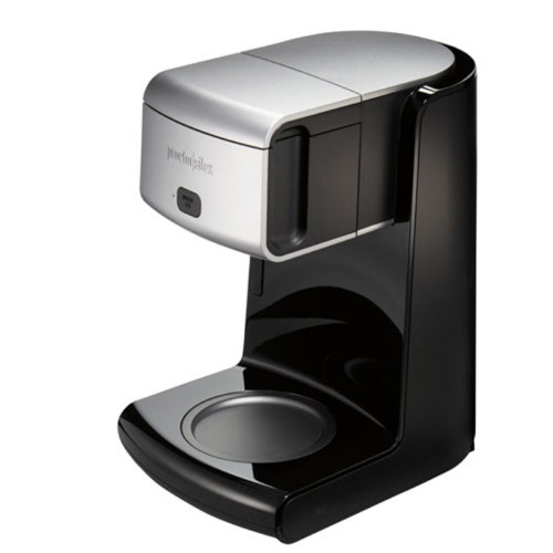 Proctor-Silex 12 Cup FrontFill Drip Coffee Maker with Glass Carafe, Black and Silver