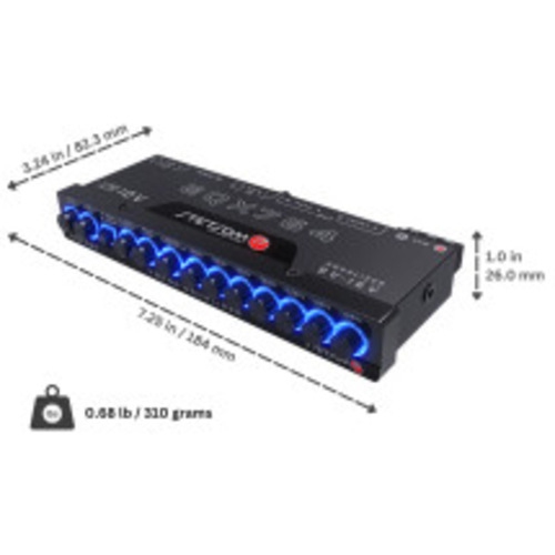 Stetsom EQX764 7 Band Graphic Equalizer