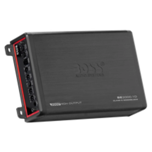 Boss Audio BE2000.1D 1500W RMS Mini Class D Monoblock Car Amplifier