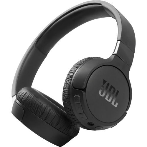 Refurbished - JBL Tune 660NC On-Ear Noise Cancelling Wireless Headphones - Black