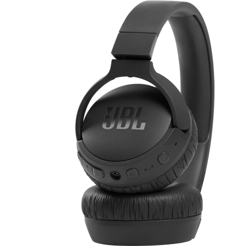Refurbished - JBL Tune 660NC On-Ear Noise Cancelling Wireless Headphones - Black