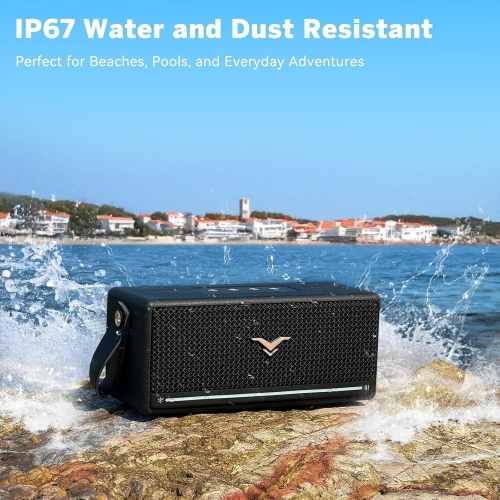 Refurbished - JBL Pulse 4 Portable Bluetooth Speaker - Black