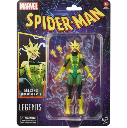 Marvel Legends Retro 6 Inch Action Figure Spider-Man Wave 5 - Electro